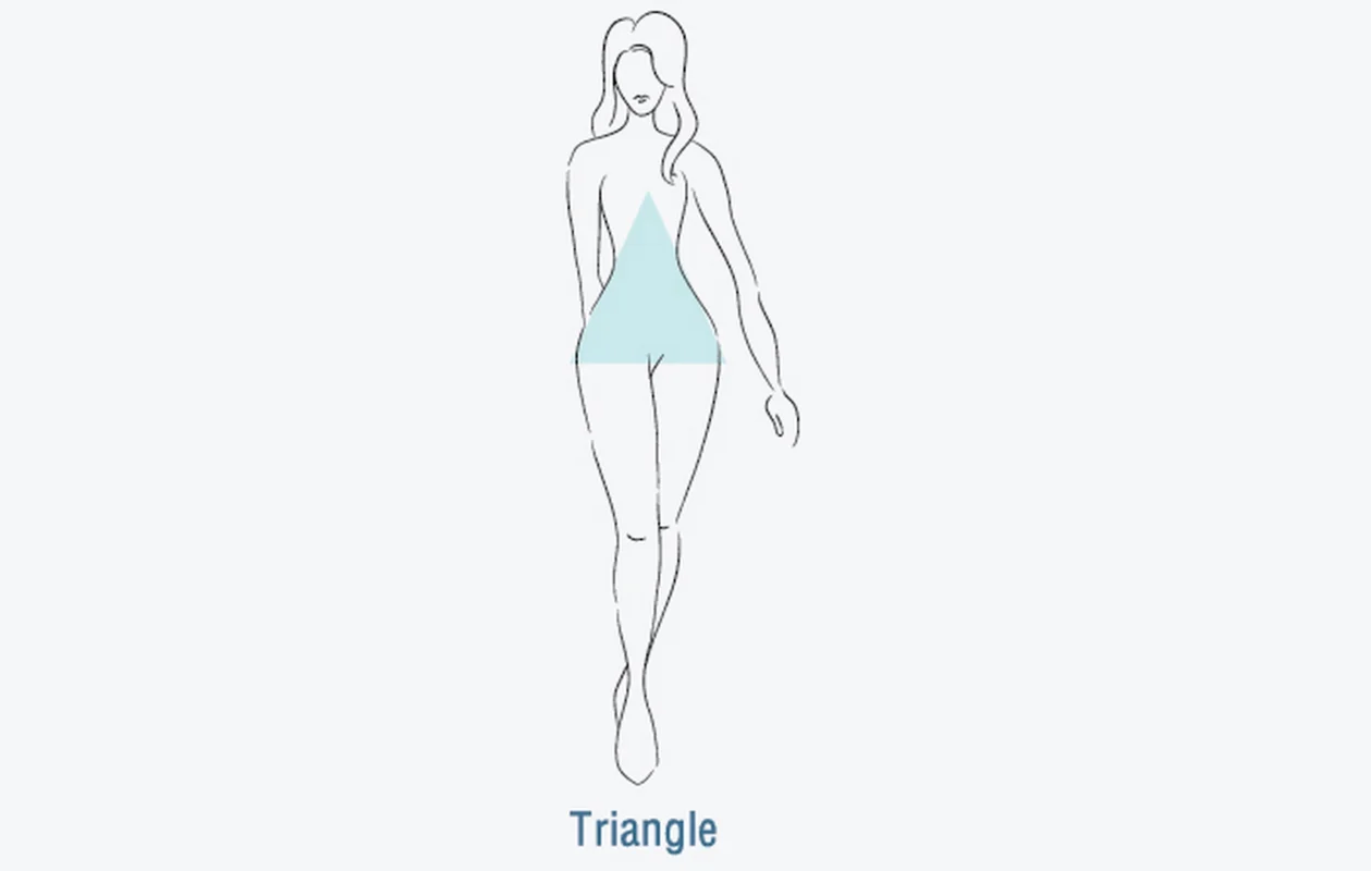 فرم بدن مثلثی (Triangle)