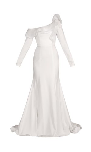 پیراهن ماکسی هانا سفید