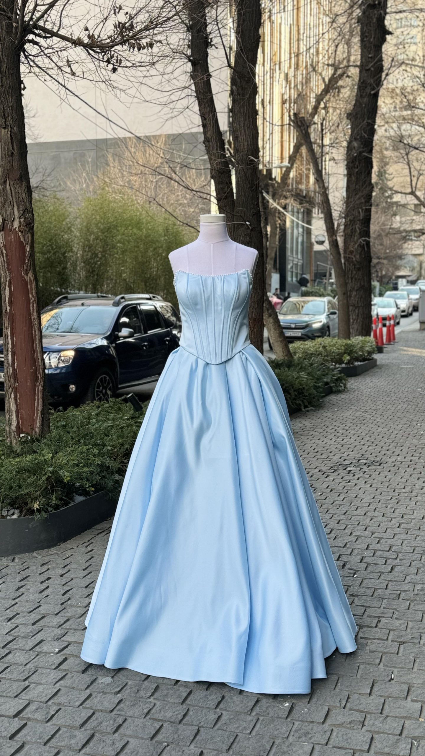 ست کراپ + دامن مروارید - Image 6